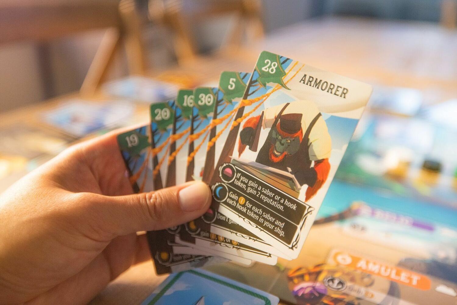 Libertalia: Les Vents de Galecrest Cartes