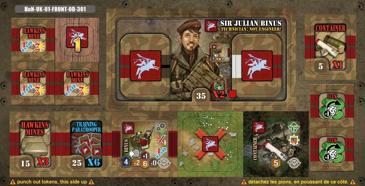 Heroes of Normandie: UK Airborne Tuiles