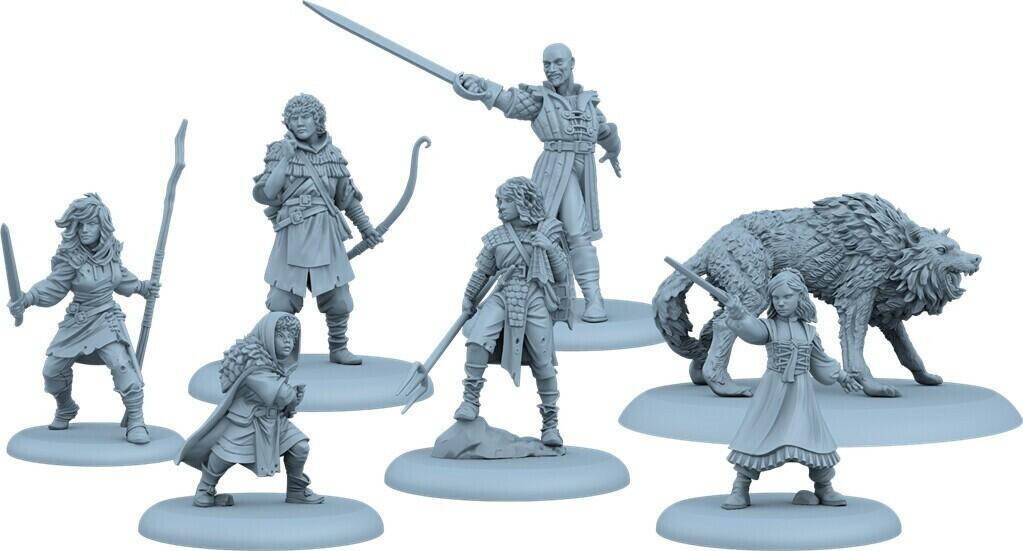 Le Trône de Fer: Le Jeu de Figurines - Héros Stark II Figurines