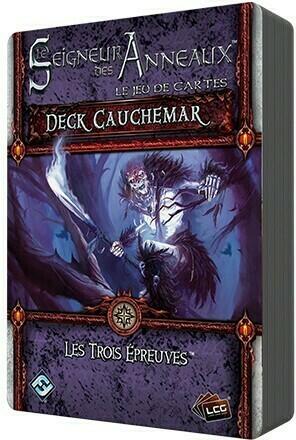 Le Seigneur des Anneaux: Le Jeu de Cartes - Deck Cauchemar - Les Trois Épreuves Cover 3d