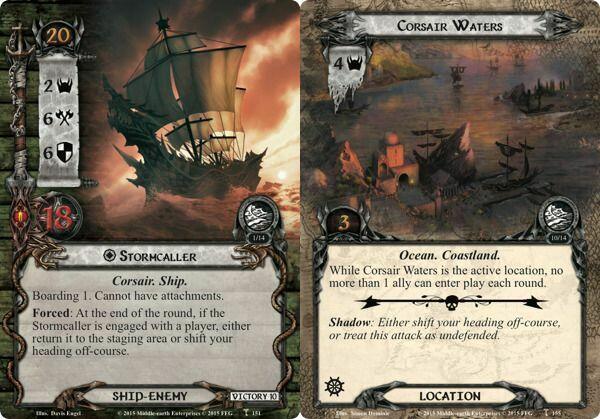 Le Seigneur des Anneaux: Le Jeu de Cartes - La Cité des Corsaires Cartes