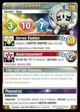 Krosmaster: Saison 04 - Outre-Tombe Carte