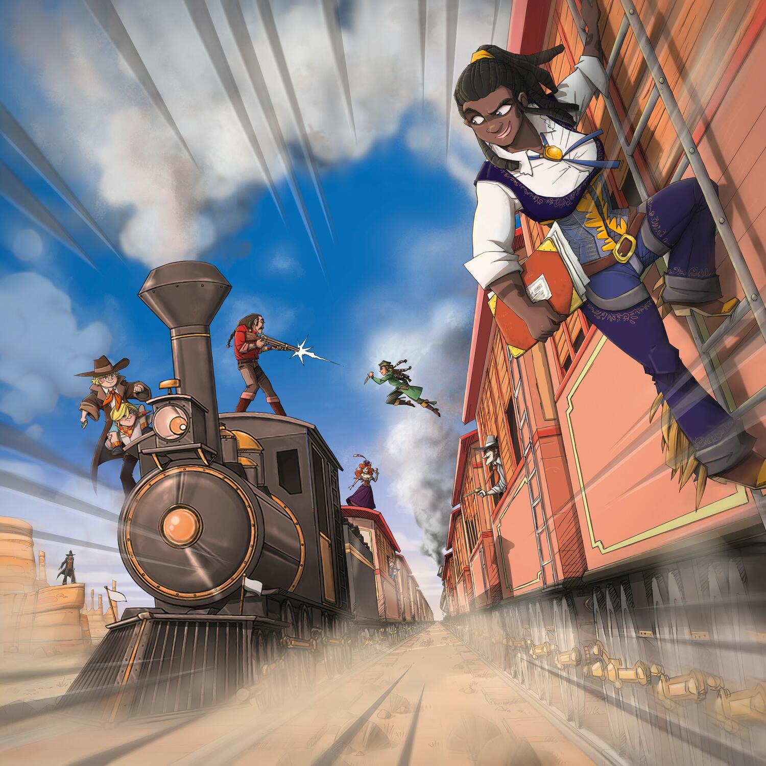 Colt Express: Convoyeurs & Train Blindé Artwork