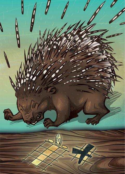 Kiwara Carte Hérison