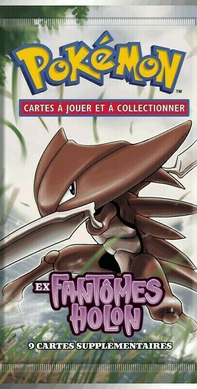 Pokémon: EX - Fantômes Holon - Booster Cover