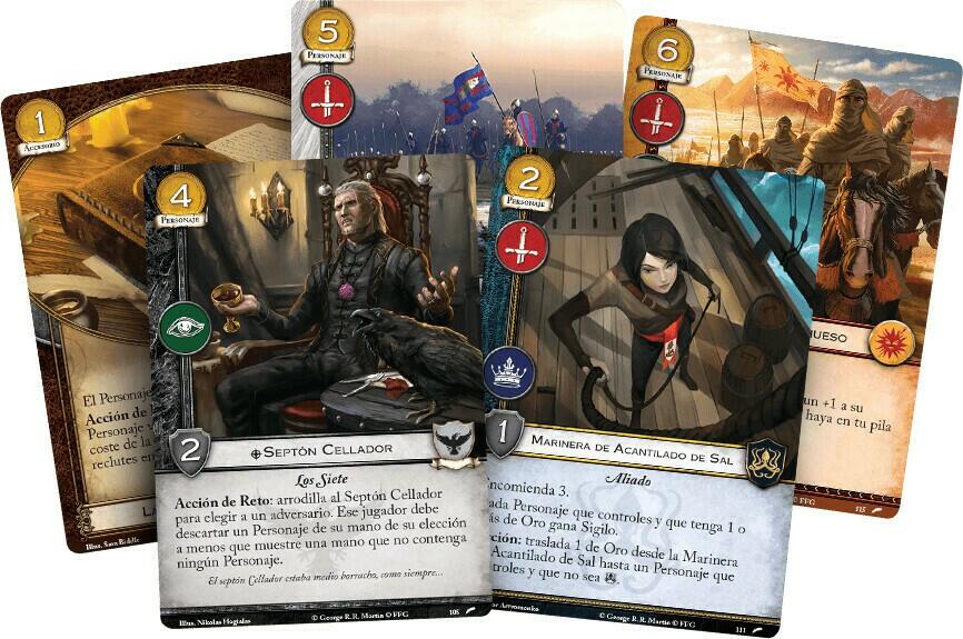 Le Trône de Fer: Le Jeu de Cartes - Quelqu'un Bavarde Toujours Cartes