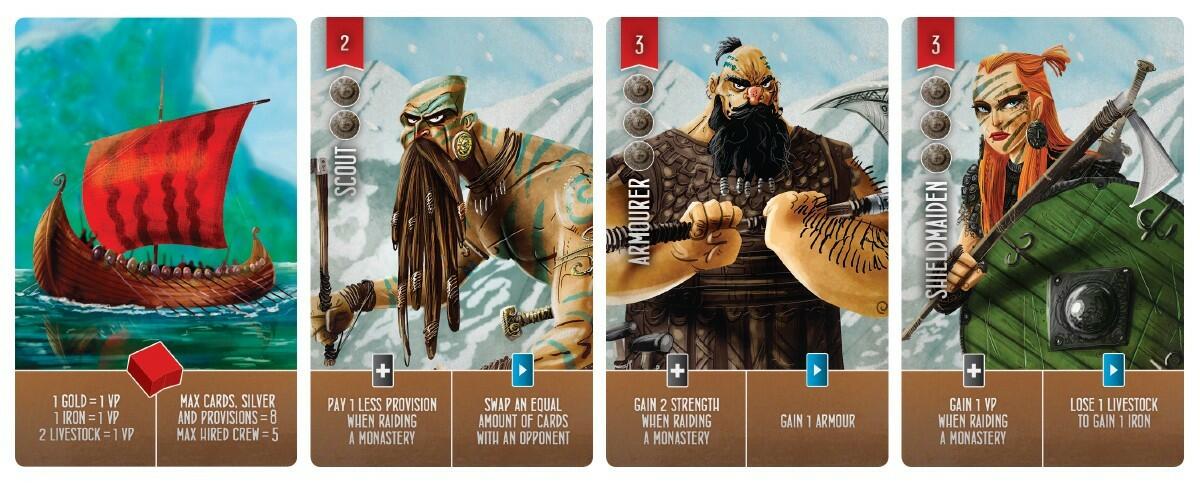 Pillards de la Mer du Nord Cartes