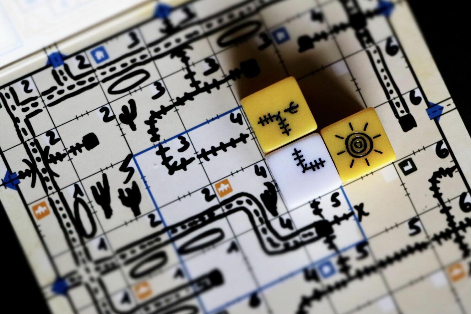 Railroad Ink: Challenge - Jaune Brûlant Zoom