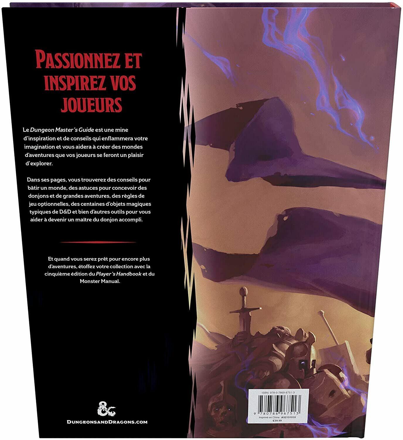 Dungeons & Dragons: Guide du Maître Back 3d