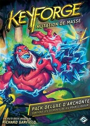 Keyforge: Mutation de Masse - Le Pack Deluxe d'Archonte Cover