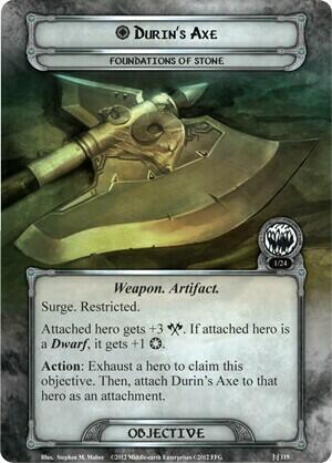 Le Seigneur des Anneaux: Le Jeu de Cartes - Fondations de Pierre Carte