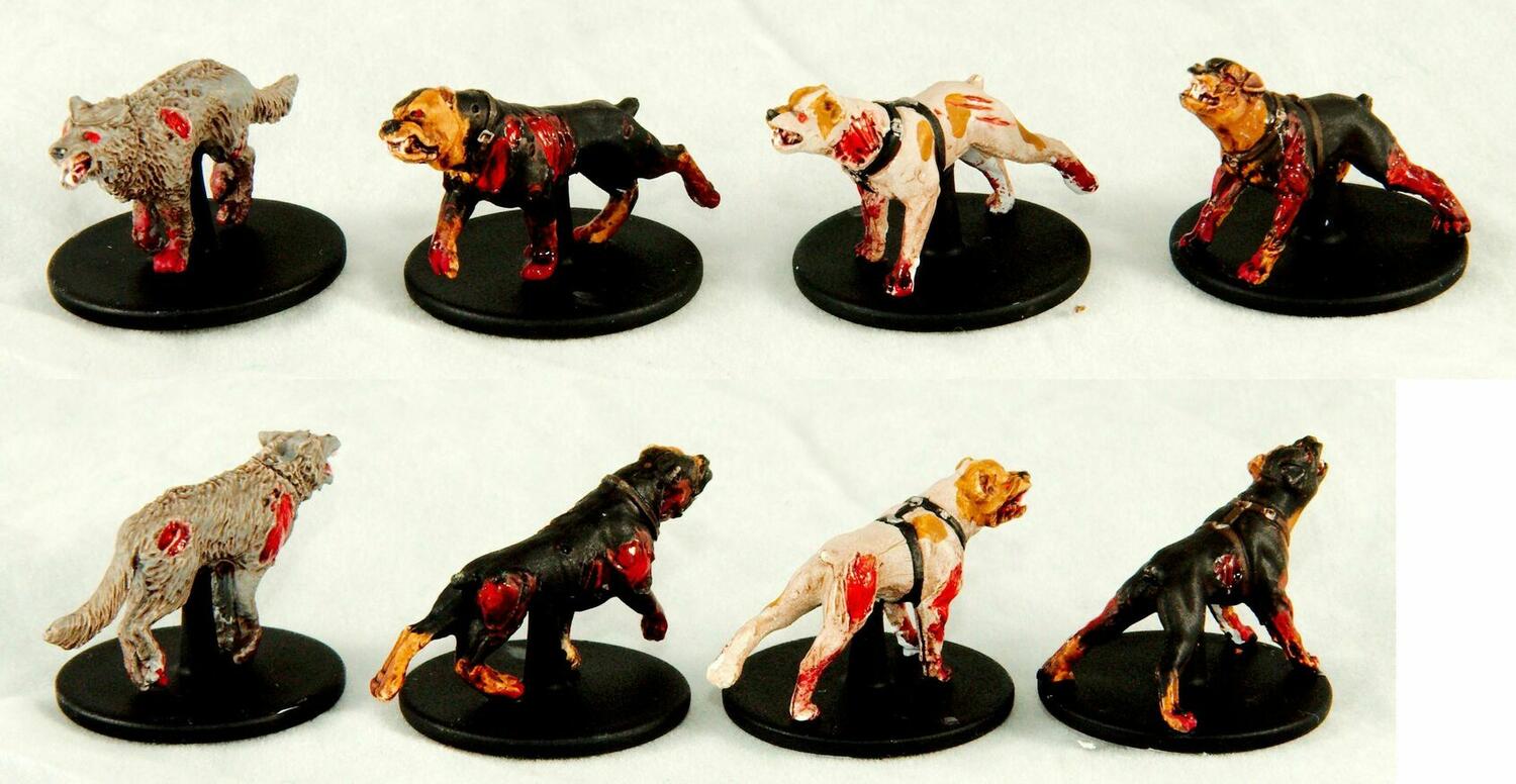 Zombicide: Box of Zombies Set #5 - Zombie Dogz Figurines