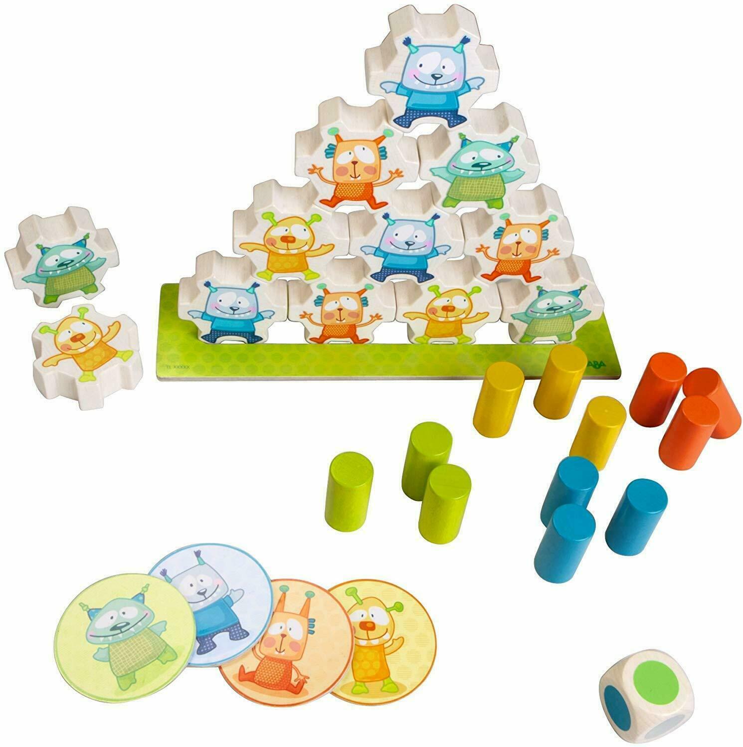 Stapelspiele: Minimonster Eclate