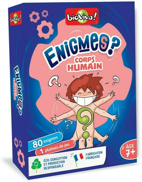 Énigmes ? Corps Humain Cover 3d