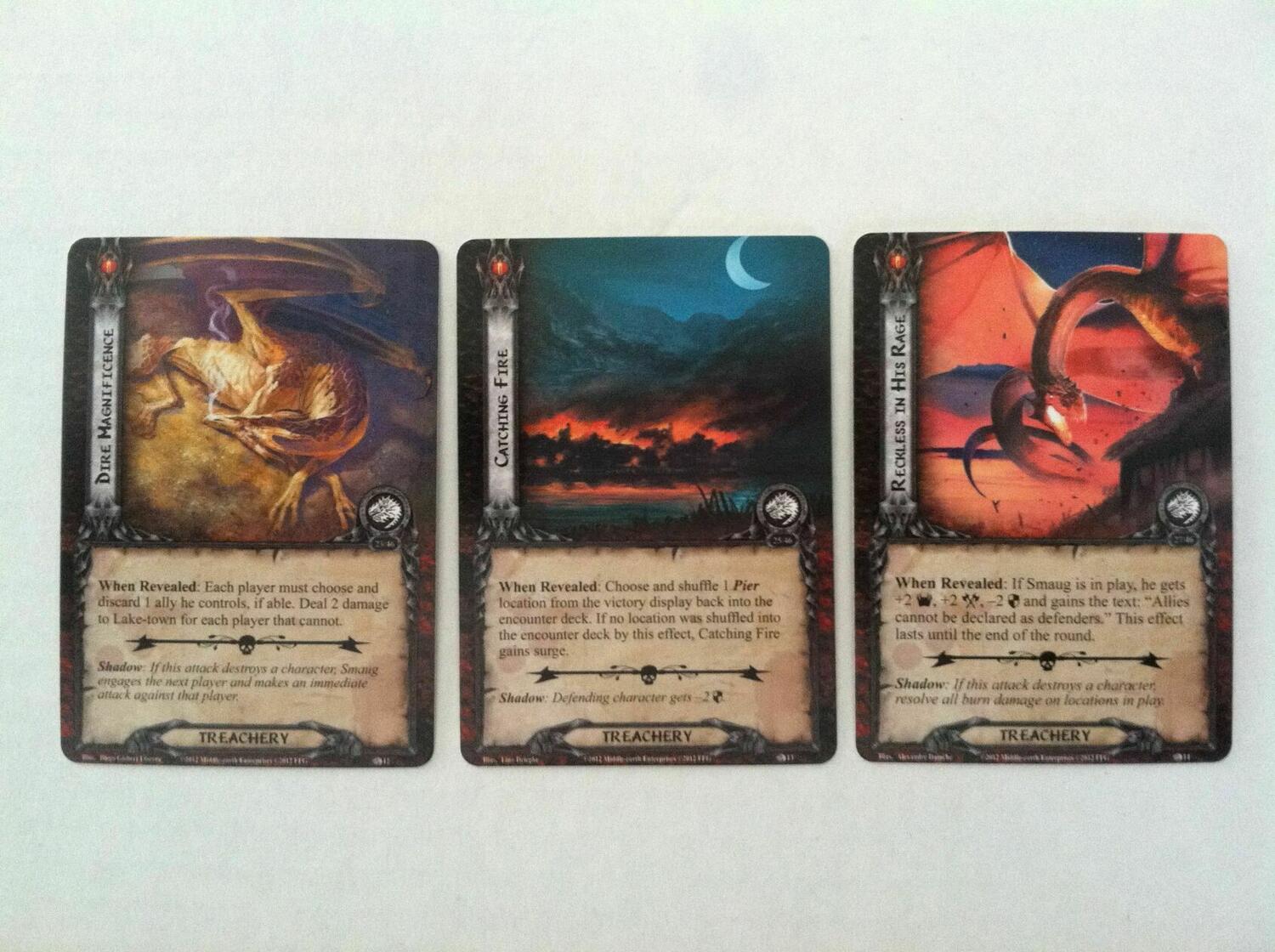 Le Seigneur des Anneaux: Le Jeu de Cartes - La Bataille de la Ville du Lac Cartes