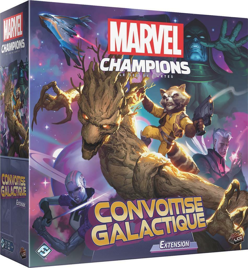 Marvel Champions: Le Jeu de Cartes - Convoitise Galactique Cover 3d