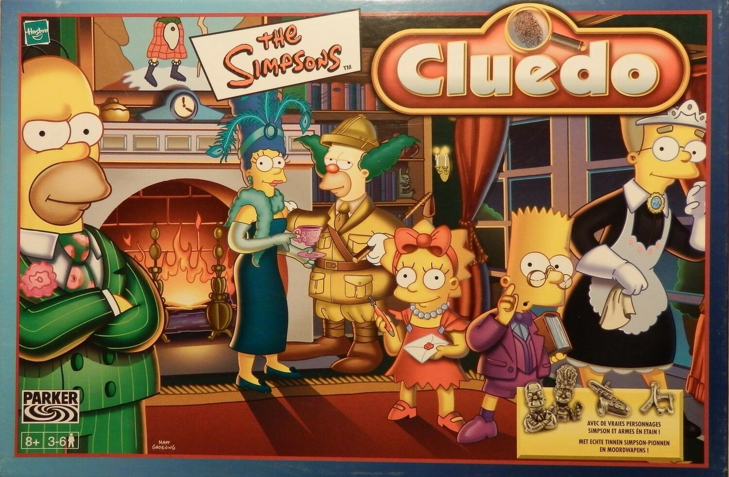 Cluedo: The Simpsons Cover