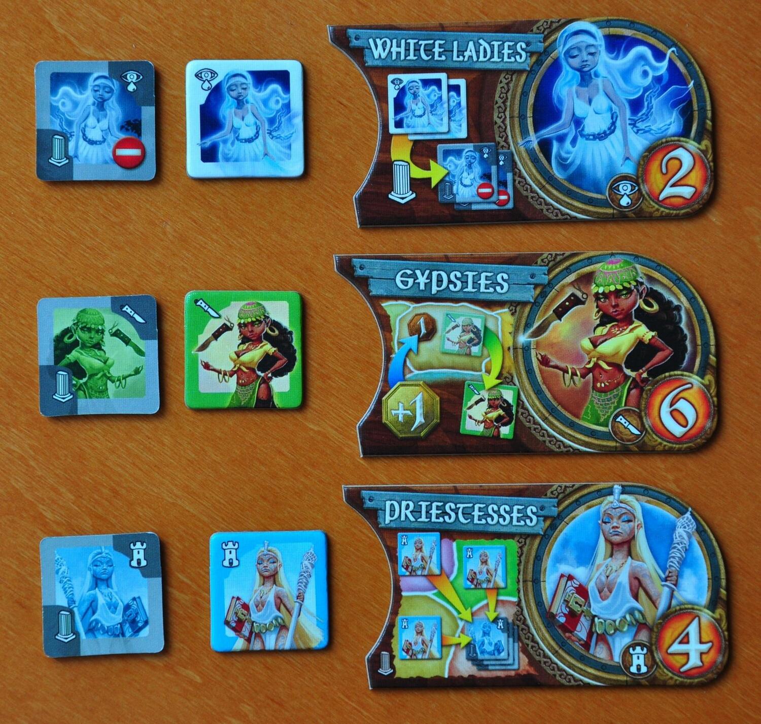 Small World: Honneur aux Dames ! Tuiles