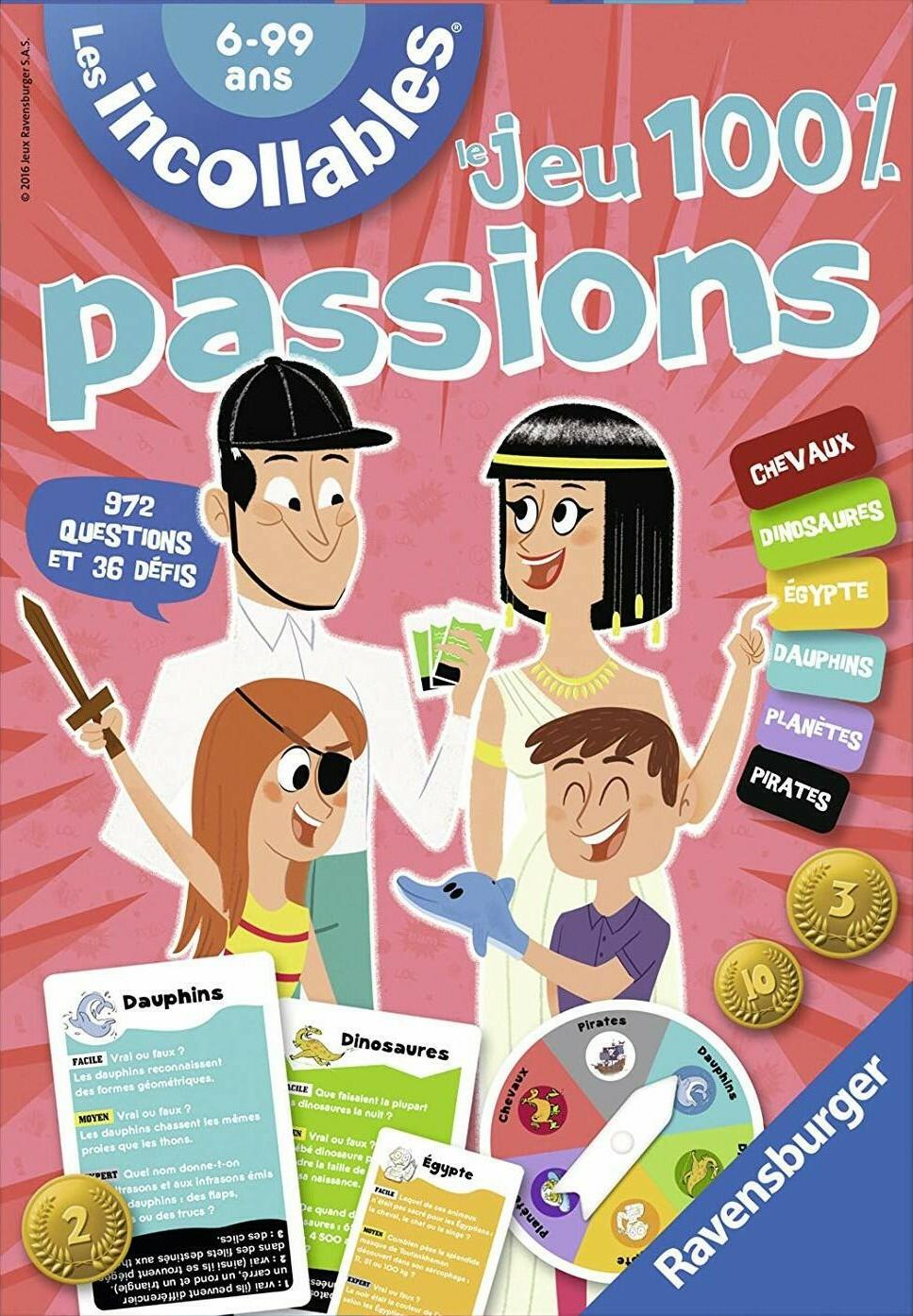 Les Incollables: Le Jeu 100% Passions Cover