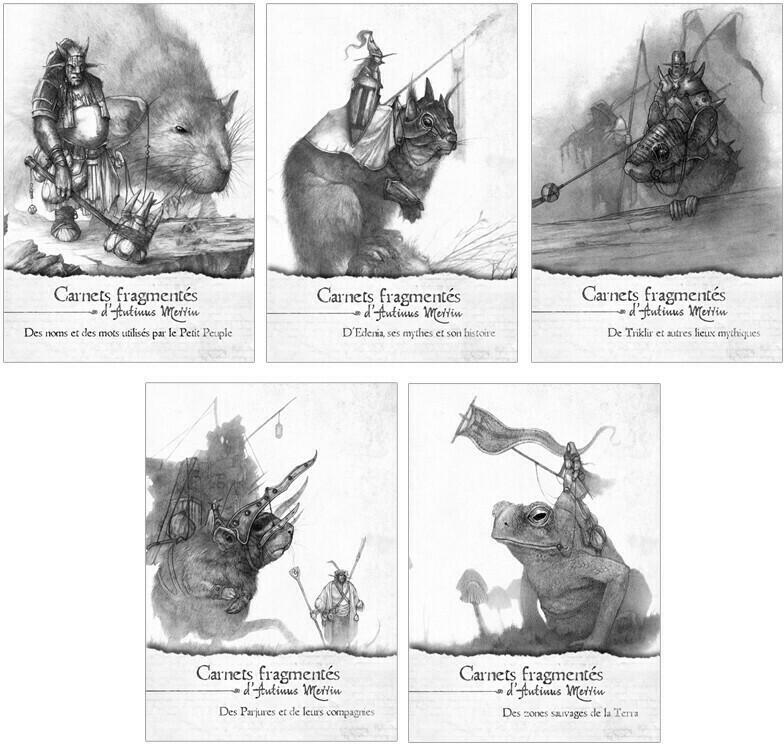 Les Oubliés: Carnets Fragmentés d'Antinus Merrin Covers