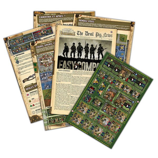 Heroes of Normandie: Gazette #3 Cover Transparent