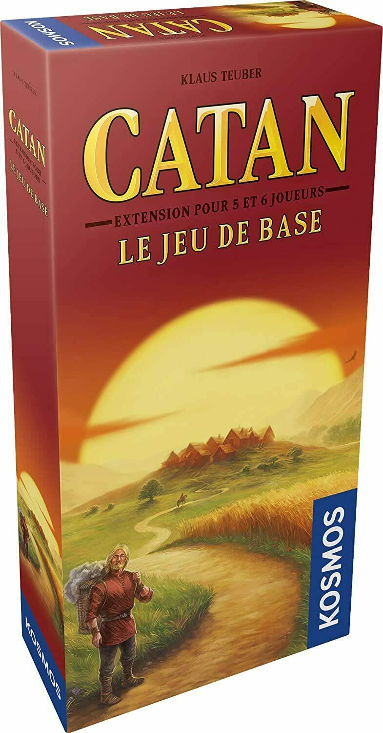 Catan: Le Jeu de Base - 5 et 6 Joueurs Kosmos Cover 3d