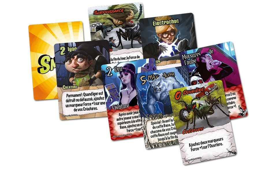 Smash Up: Monstres Sacrés Cartes