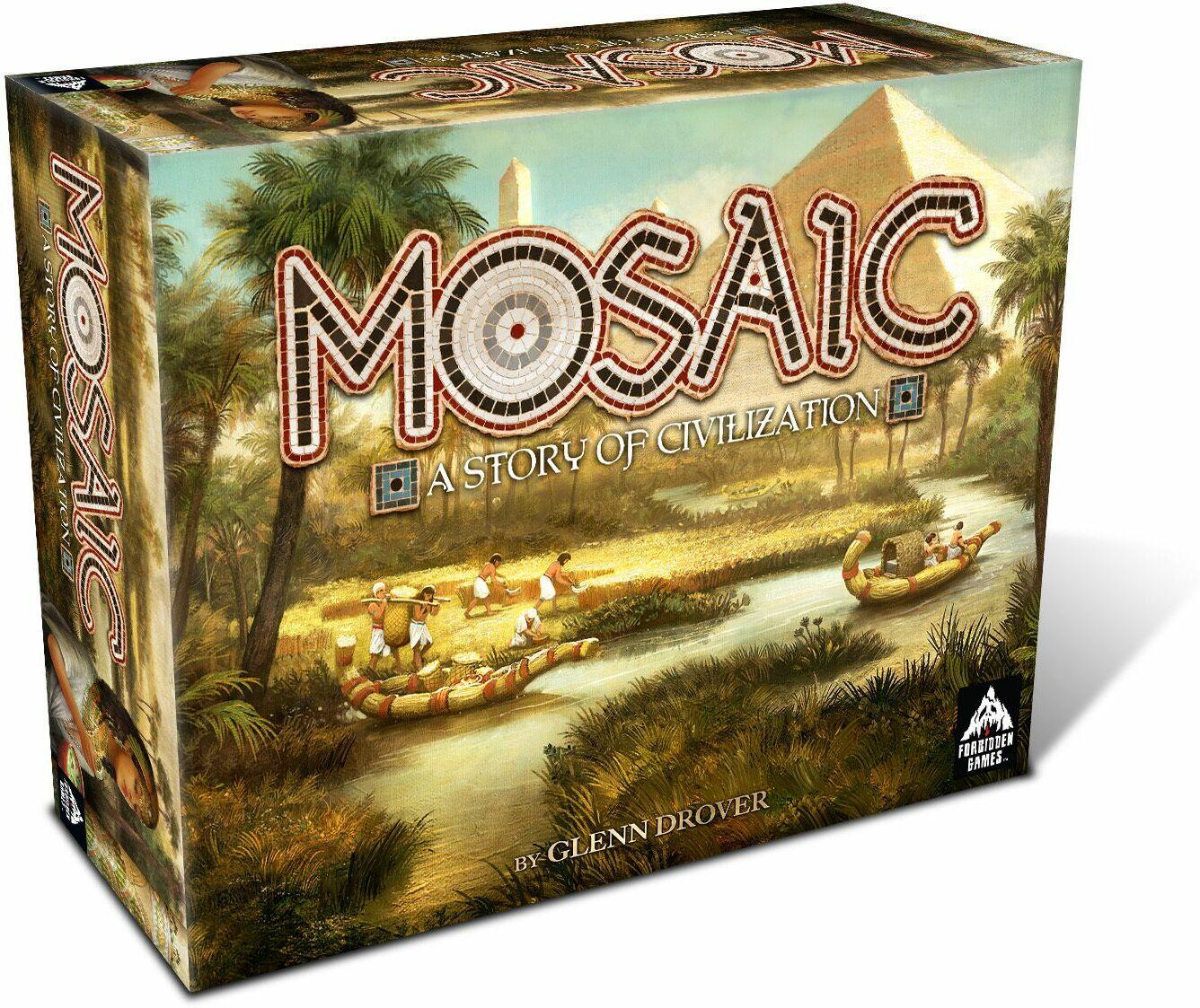 Mosaic: Chroniques d'une Civilisation Cover 3d
