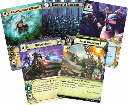 Warhammer 40,000: Conquest - Le Fléau Cartes