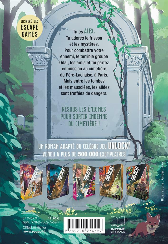Unlock ! Les Escape Geeks - Échappe-toi du Cimetière Back