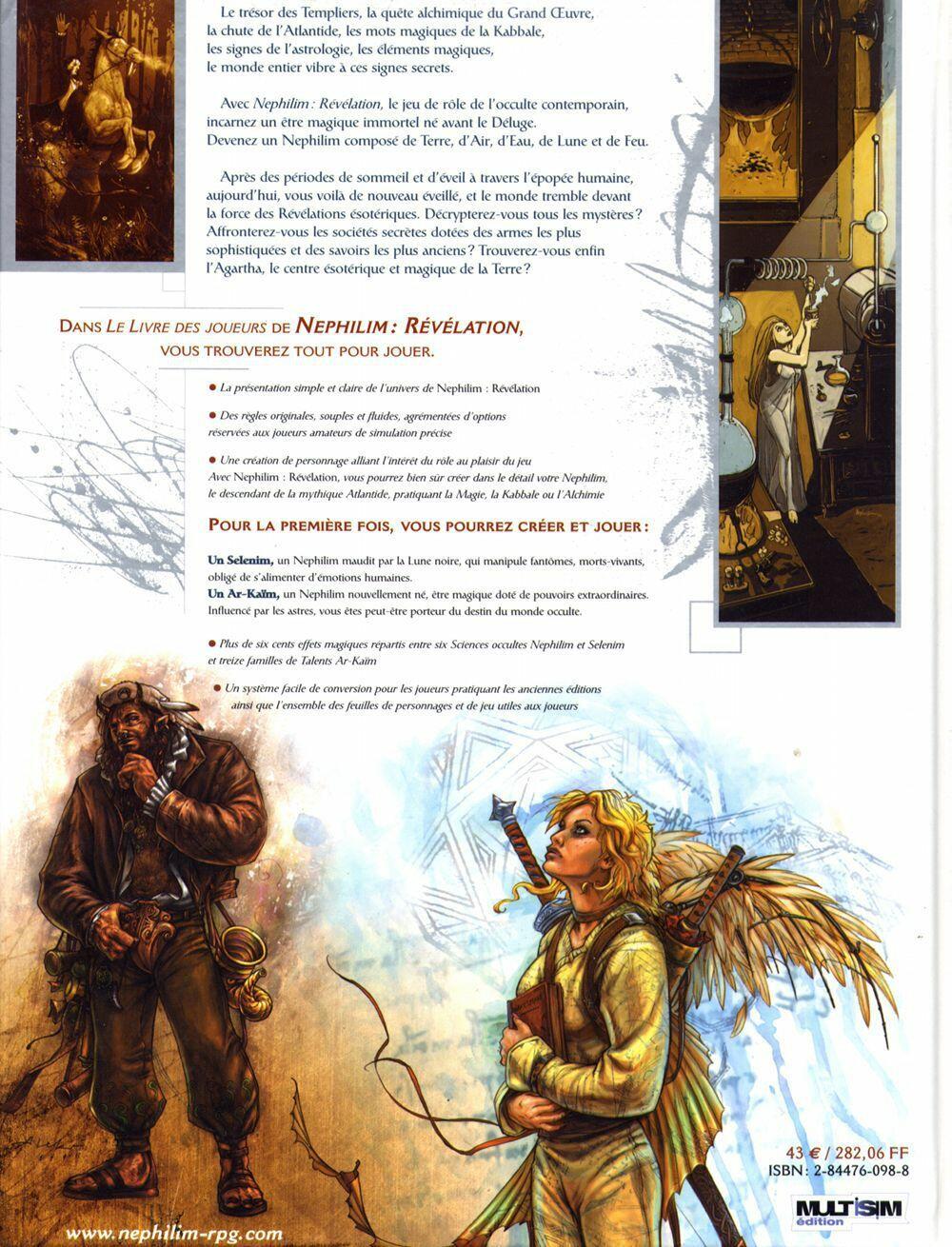 Nephilim: Révélation Back