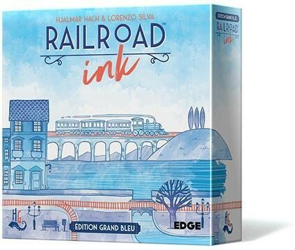 Railroad Ink: Grand Bleu Cover 3d