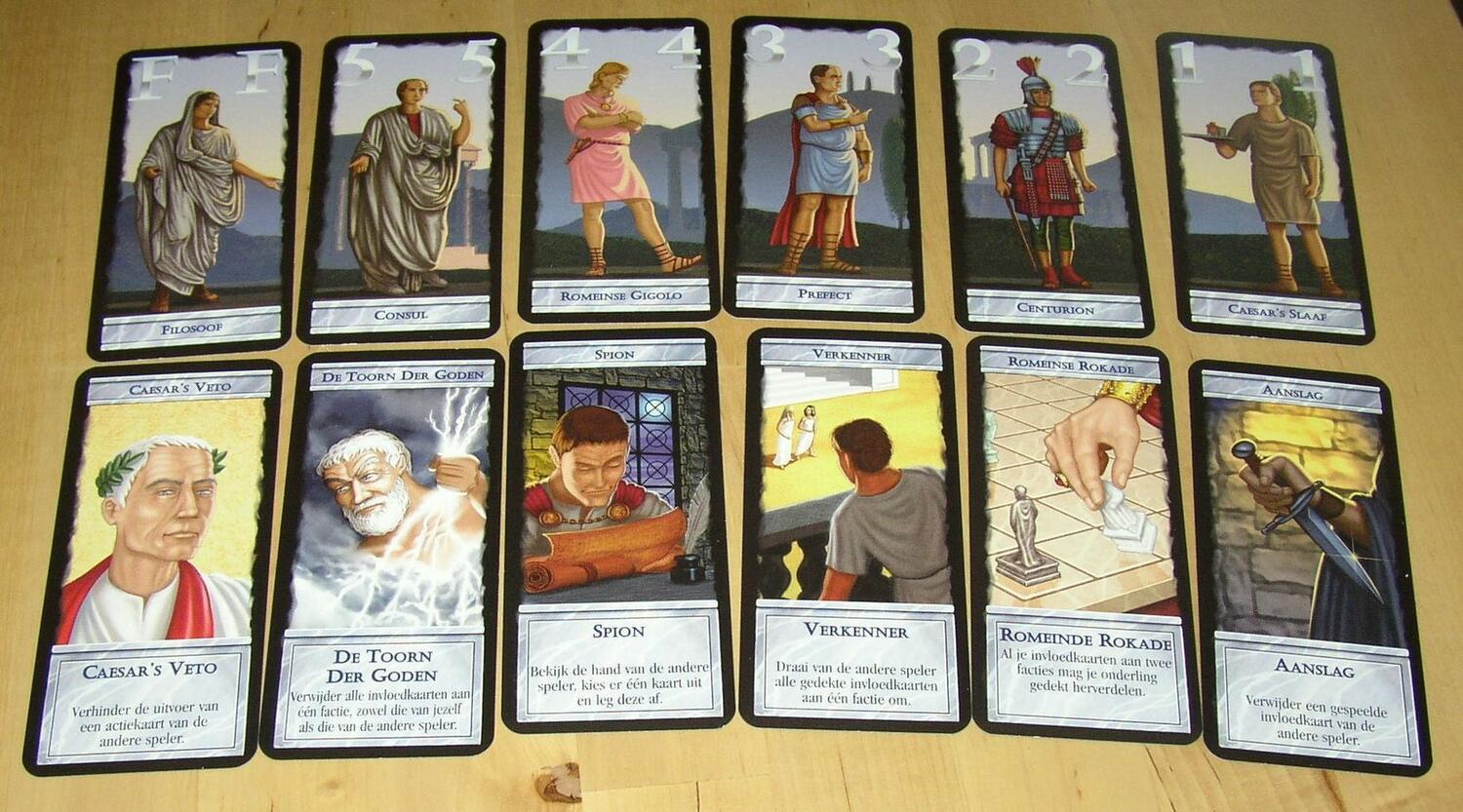 César et Cléopâtre Cartes