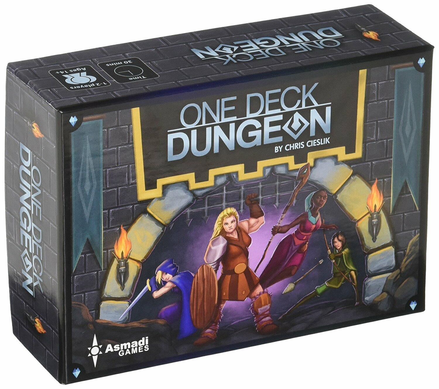 One Deck Dungeon Cover 3d