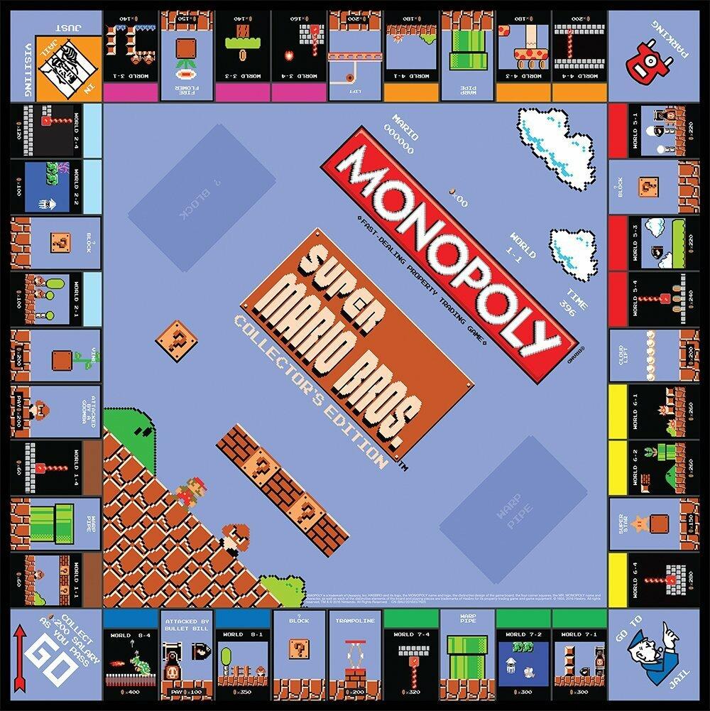 Monopoly: Super Mario Bros - Collector's Edition Plateau