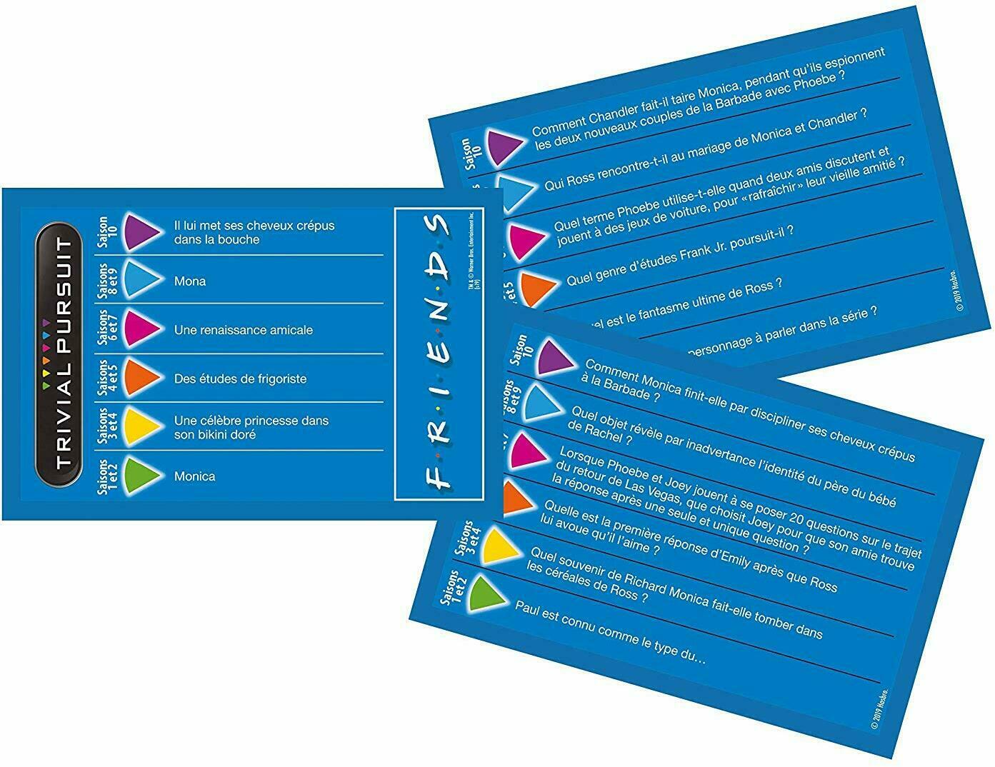 Trivial Pursuit: Friends Cartes
