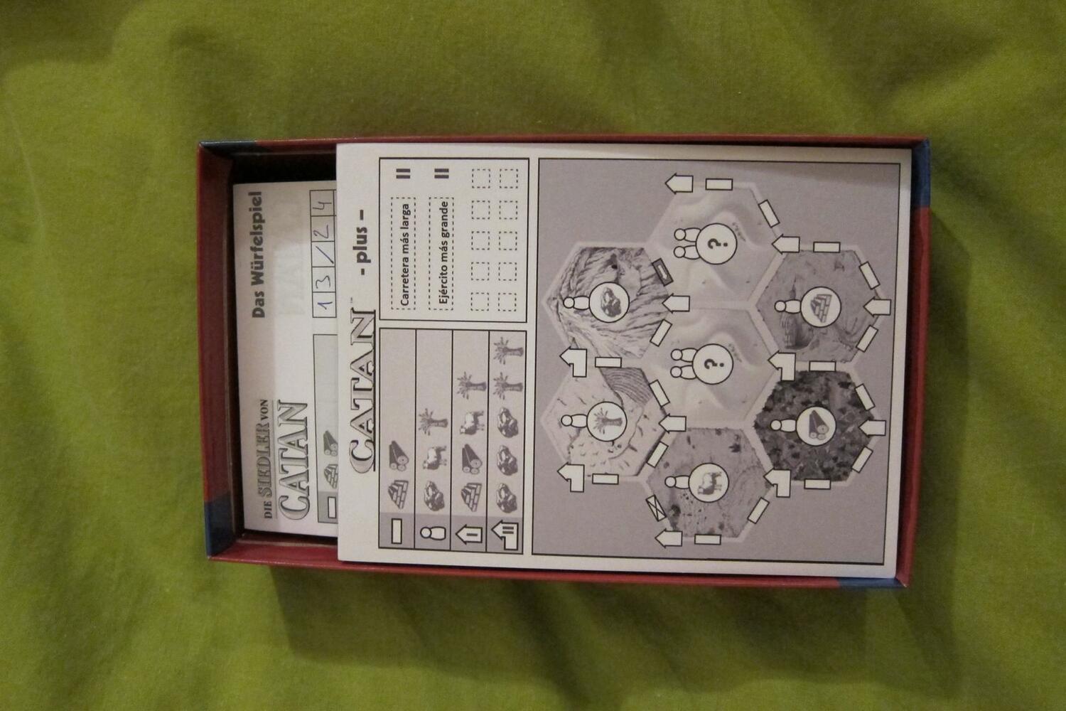 Les Colons de Catane: Le Jeu de Dés Contenu