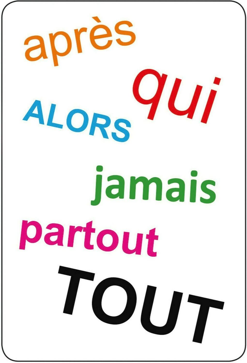 Tam Tam: Je Retiens... Les Mots Invariables - Cycle 2 Carte