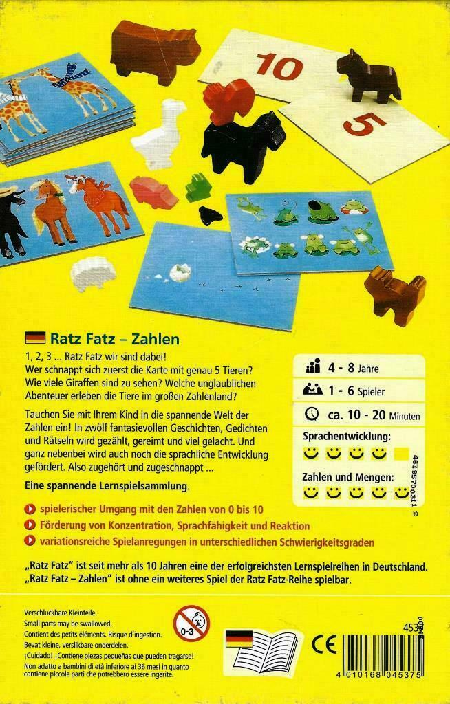 Ratz Fatz: Zahlen Back