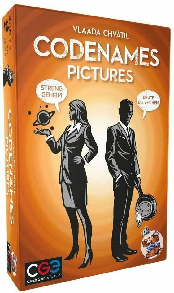 Codenames: Pictures German Cover 3d