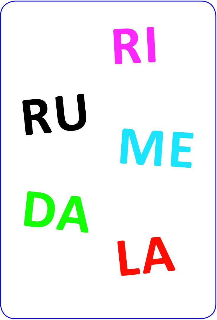 Tam Tam: Safari - Les Syllabes Simples Carte