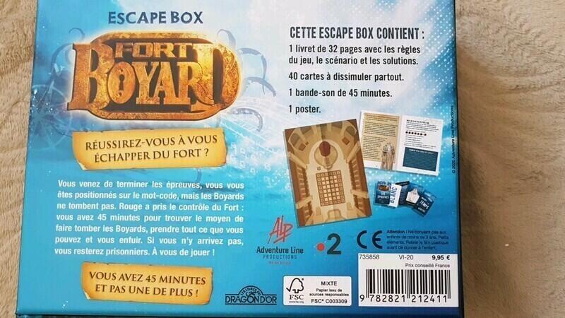Escape Box: Fort Boyard 2020 Back 3d