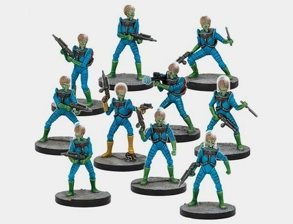 Mars Attacks - Le Jeu Figurines