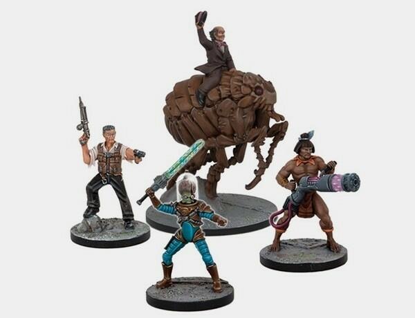 Mars Attacks: Le Jeu - L’Invasion Vient de l’Espace Figurines