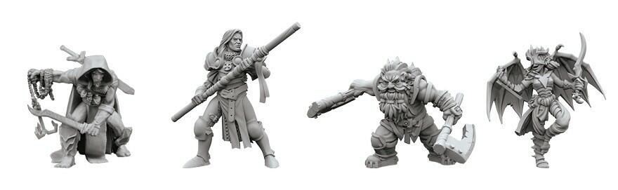 Descent: Voyages Dans les Ténèbres (Seconde Édition) - Le Traité des Champions Figurines