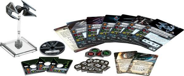 Star Wars: X-Wing - Le Jeu de Figurines - Intercepteur TIE Eclate