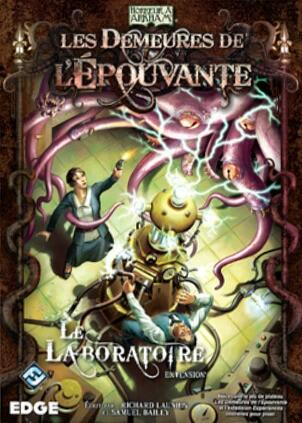Les Demeures de l'Épouvante: Le Laboratoire Cover