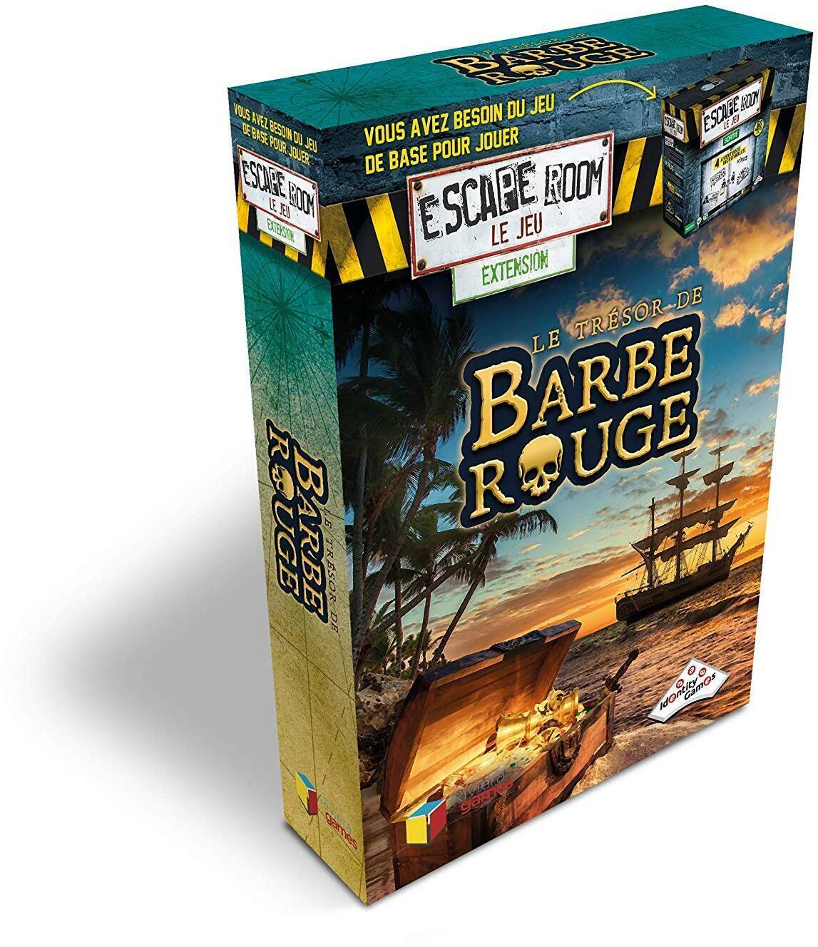 Escape Room: Le Jeu - Le Trésor de Barbe Rouge Cover 3d