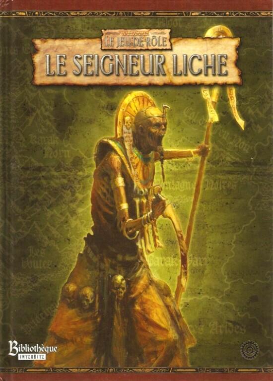 Warhammer: Le Jeu de Rôle - Le Seigneur Liche Cover