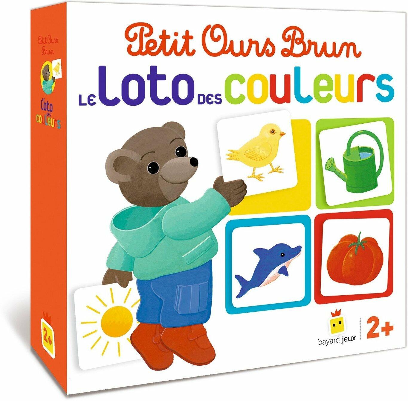 Petit Ours Brun: Le Loto des Couleurs Cover 3d